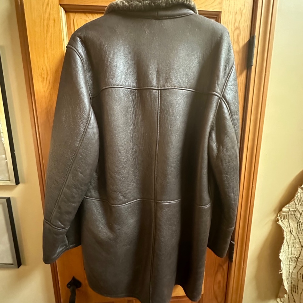 Bod & Christensen shearling leather jacket,mens - Picture 3 of 7